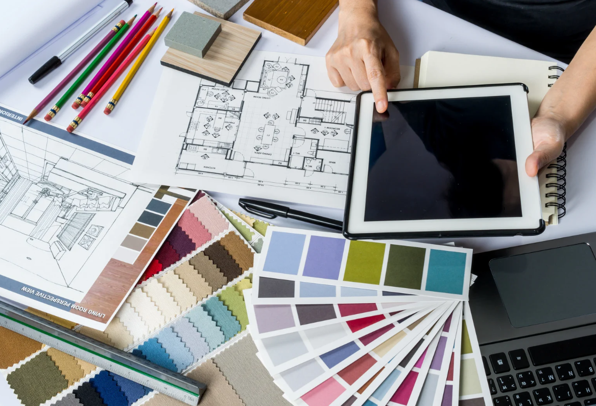 inredningsdesign - palett